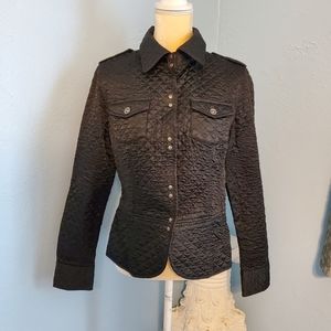 I.E. Relaxed quilted Blazer jacket A62
